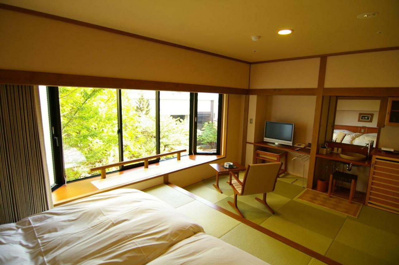 Takinoyu Hotel Тендо Екстер'єр фото