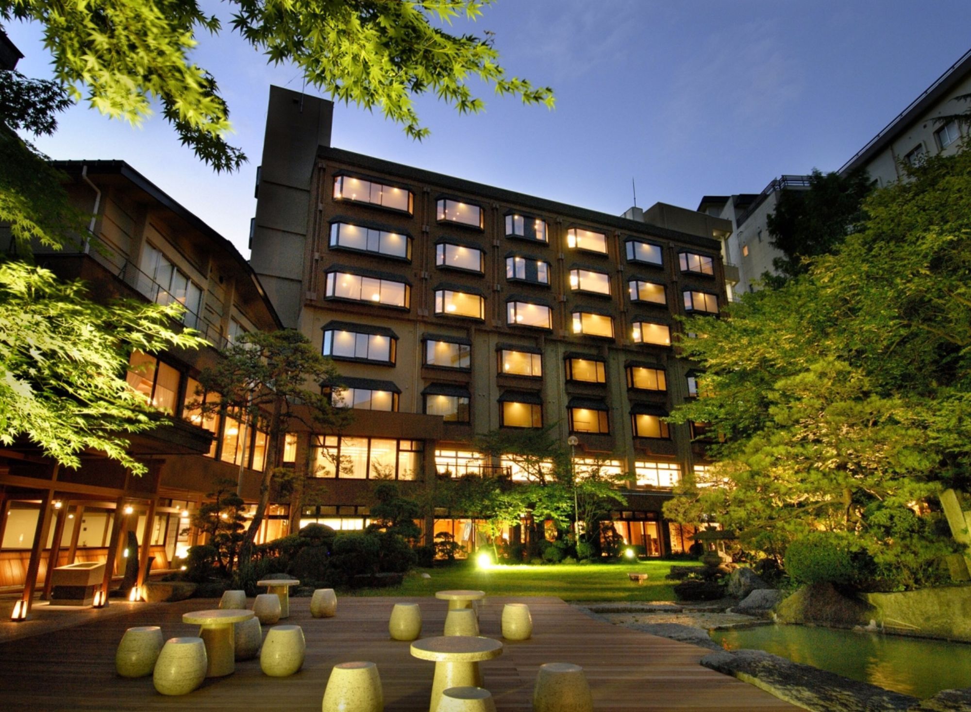 Takinoyu Hotel Тендо Екстер'єр фото